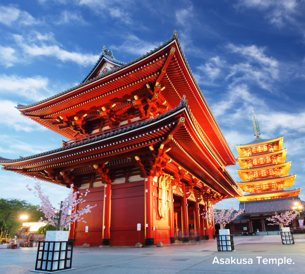 Asakusa Temple.