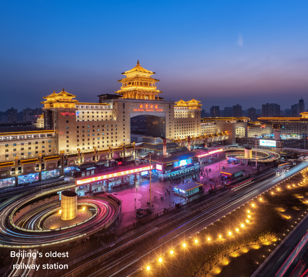 Beijing’s oldest  railway station
